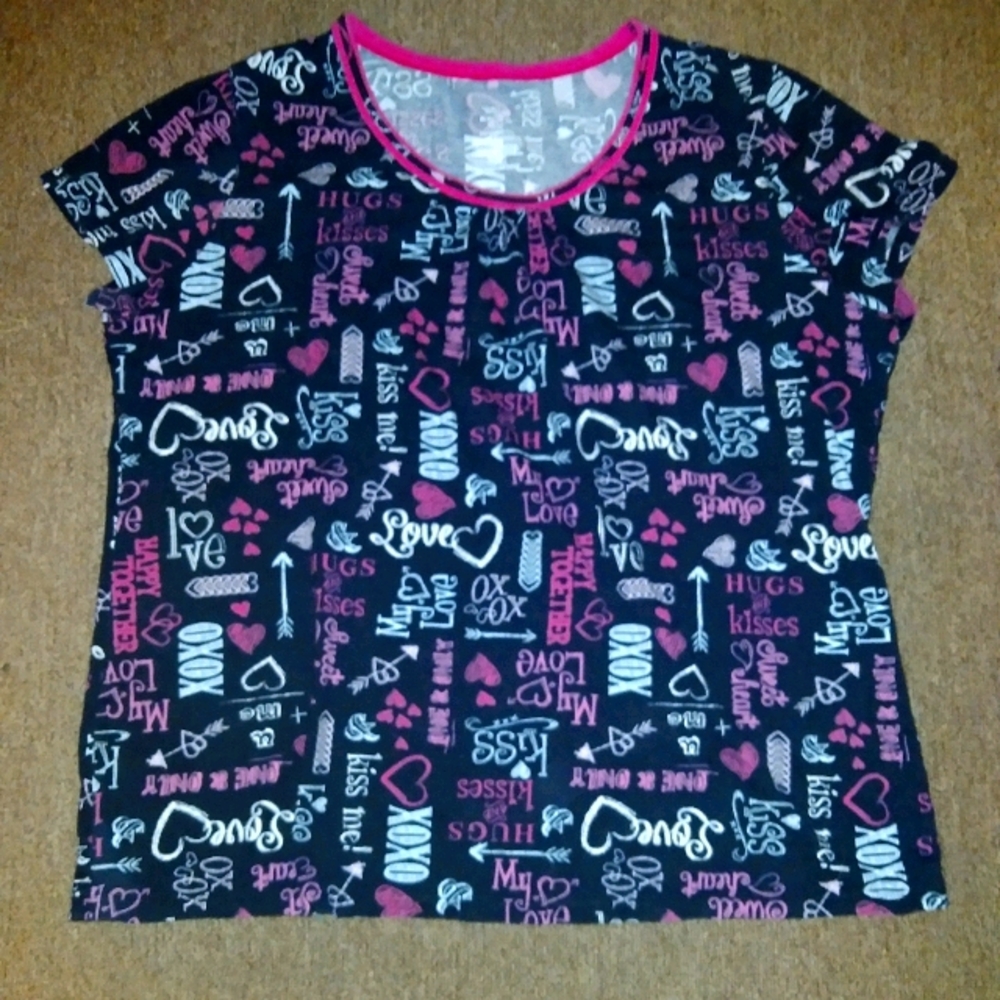 Purple Graphic Tee